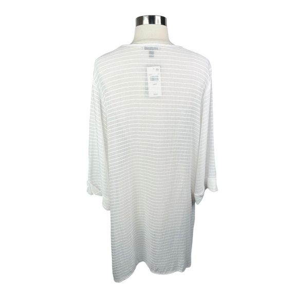 J. Valdi Santa Barbara Big Shirt Tunic Coverup - Size Large - Picture 4 of 6